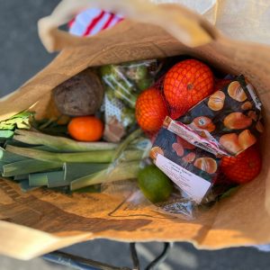 Alternatives Wurfmaterial: Lebensmittelrettung