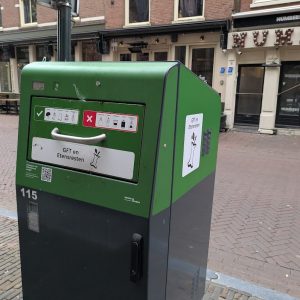 Biomüll im öffentlichen Raum